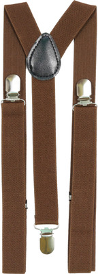 

69th Avenue Y- Back Suspenders for Men(Brown)