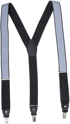 

Alvaro Castagnino Y- Back Suspenders for Men(Black)
