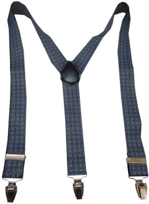 

Navaksha Y- Back Suspenders for Men(Grey)