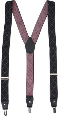 

Alvaro Castagnino Y- Back Suspenders for Men(Black)