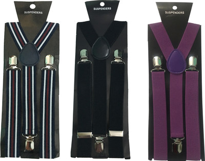 

Atyourdoor Y- Back Suspenders for Men(Multicolor)