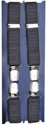 

Tiekart Y- Back Suspenders for Men(Black)
