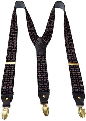 Navaksha Y- Back Suspenders for Men(Brown)