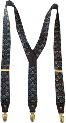 

Navaksha Y- Back Suspenders for Men(Brown)