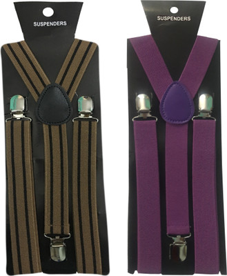 

Atyourdoor Y- Back Suspenders for Men(Multicolor)