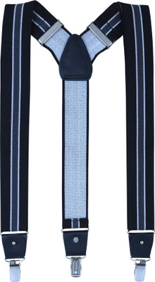 

Alvaro Y- Back Suspenders for Men(Black, Grey)
