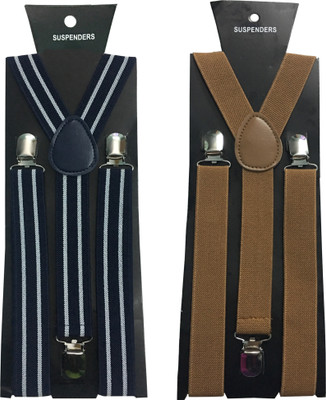 

AtYourDoor Y- Back Suspenders for Men(Multicolor)
