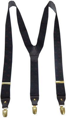 

Navaksha Y- Back Suspenders for Men(Black)