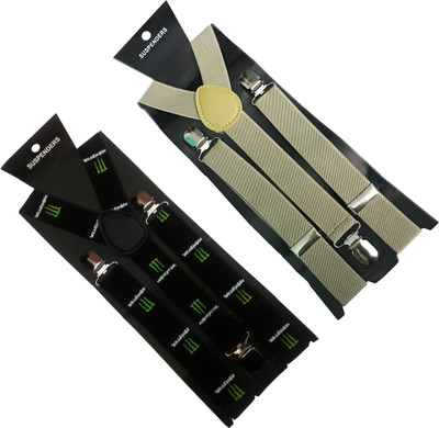 

AtYourDoor Y- Back Suspenders for Men(Multicolor)