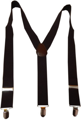 

Navaksha Y- Back Suspenders for Men(Brown)