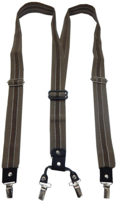 

Navaksha Y- Back Suspenders for Men(Brown)