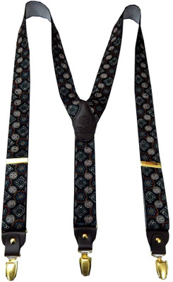 

Navaksha Y- Back Suspenders for Men(Black)