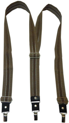 

Navaksha Y- Back Suspenders for Men(Brown)