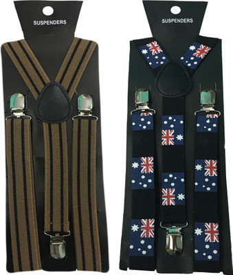 

Atyourdoor Y- Back Suspenders for Men(Multicolor)