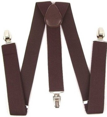 

Civil Outfitters Y- Back Suspenders for Men(Brown)