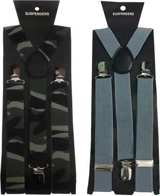 

AtYourDoor Y- Back Suspenders for Men(Multicolor)