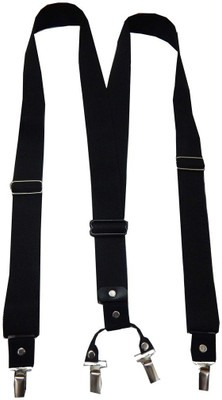 

Navaksha Y- Back Suspenders for Men(Black)