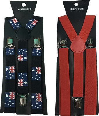 

atyourdoor Y- Back Suspenders for Men(Multicolor)