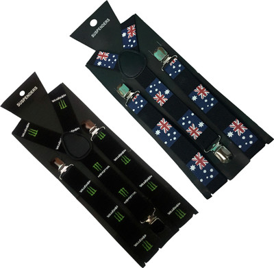 

AtYourDoor Y- Back Suspenders for Men(Multicolor)