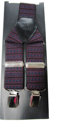 

Rossini Y- Back Suspenders for Men(Black)