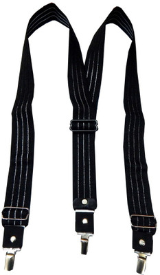 

Navaksha Y- Back Suspenders for Men(Black)