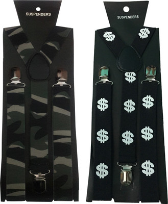

AtYourDoor Y- Back Suspenders for Men(Multicolor)