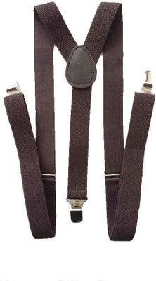 

Civil Outfitters Y- Back Suspenders for Men(Brown)