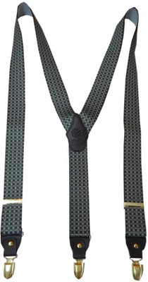 

Navaksha Y- Back Suspenders for Men(Grey)