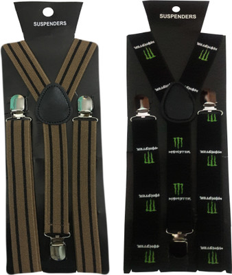 

Atyourdoor Y- Back Suspenders for Men(Multicolor)