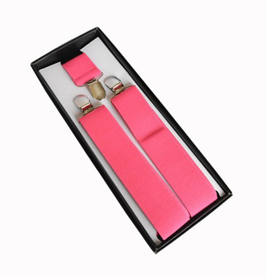 

loopa Y- Back Suspenders for Men(Pink)