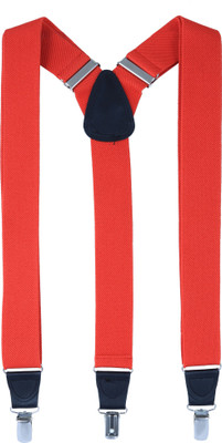 

Alvaro Y- Back Suspenders for Men(Red)