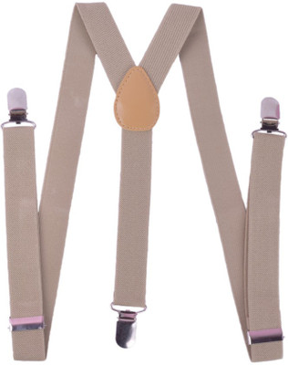 

Modishera Y- Back Suspenders for Men(Khaki)