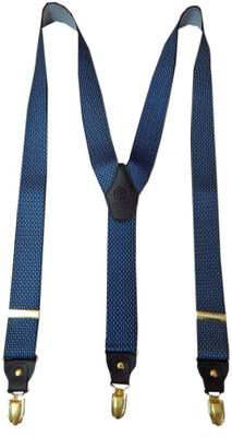 

Navaksha Y- Back Suspenders for Men(Blue)