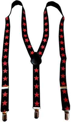 

Navaksha Y- Back Suspenders for Men(Black)