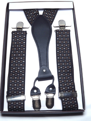 

Mentiezi Y- Back Suspenders for Men(Multicolor)