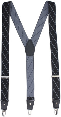 

Alvaro Castagnino Y- Back Suspenders for Men(Black)
