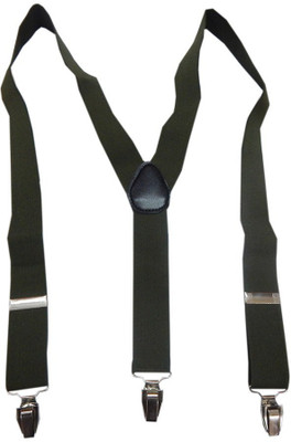 

Navaksha Y- Back Suspenders for Men(Green)