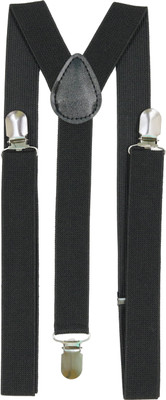 

69th Avenue Y- Back Suspenders for Men(Black)