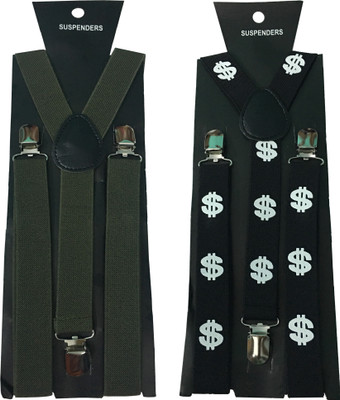 

atyourdoor Y- Back Suspenders for Men(Multicolor)