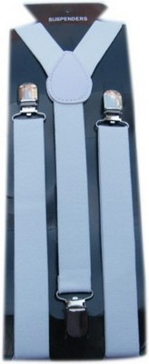 

Bacchus Y- Back Suspenders for Men(White)