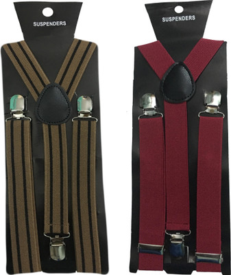 

Atyourdoor Y- Back Suspenders for Men(Multicolor)