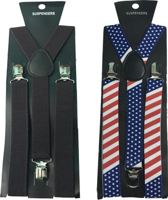 

atyourdoor Y- Back Suspenders for Men(Multicolor)