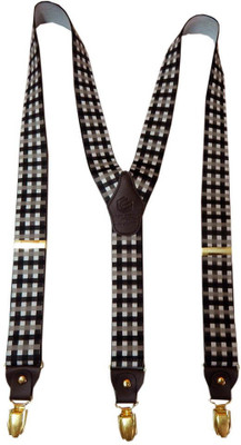 

Navaksha Y- Back Suspenders for Men(Brown)