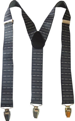 

Navaksha Y- Back Suspenders for Men(Grey)