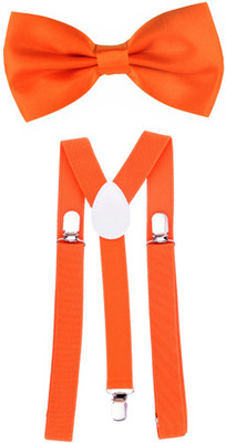 

Modishera Y- Back Suspenders for Men(Orange)
