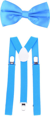 

Modishera Y- Back Suspenders for Men(Blue)