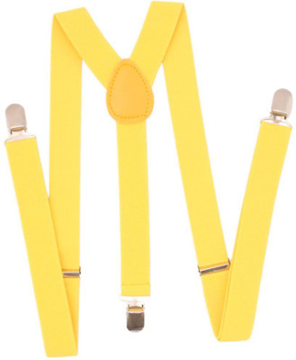 

Eccellente Y- Back Suspenders for Men(Yellow)