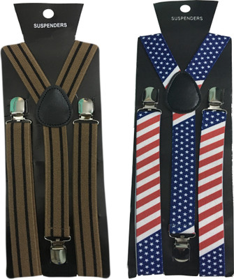 

Atyourdoor Y- Back Suspenders for Men(Multicolor)