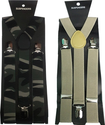 

AtYourDoor Y- Back Suspenders for Men(Multicolor)