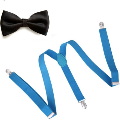 

Civil Outfitters Y- Back Suspenders for Boys, Girls, Women(Blue)